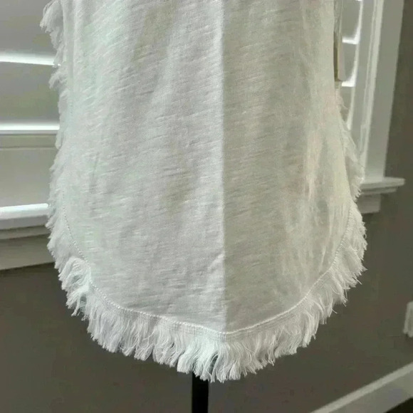Stella & Dot Fringe Hem T-Shirt - Picture 4 of 5